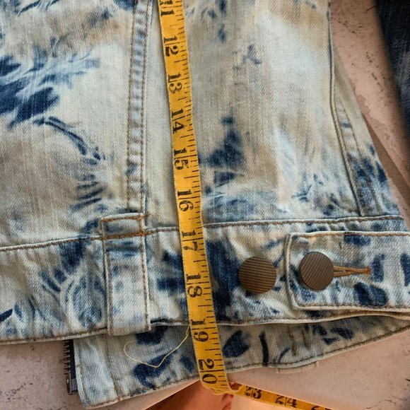 Cabi Upcycled Reversible Jean | Denim Jacket M - Picture 6 of 8